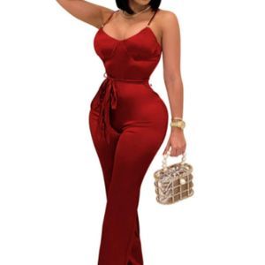 Women Sexy Tie Dye Jumpsuits Clubwear Bodycon